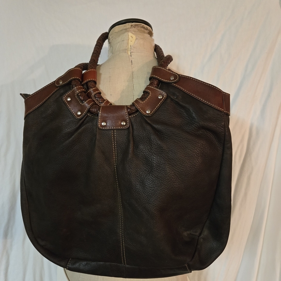 Fossil Dark Brown Leather Shoulder Bag - Picture 8 of 11